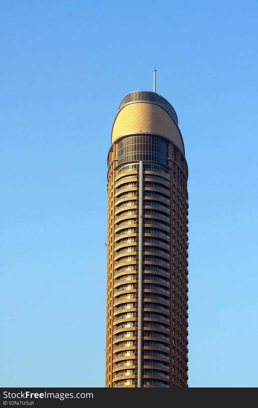 Modern Buildings in Dubai, Elliptical Hotel Tower