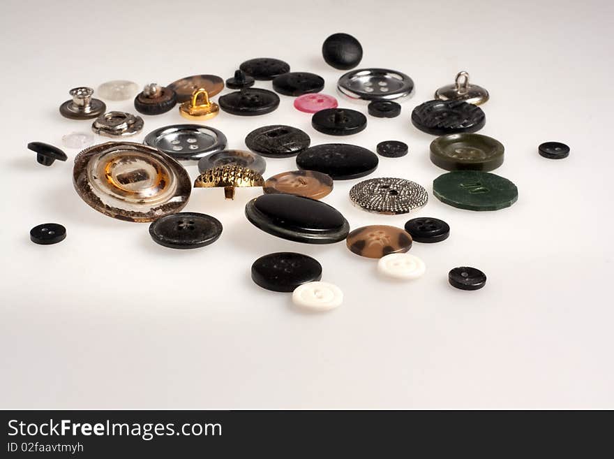 Lot Of Miscellaneous Buttons