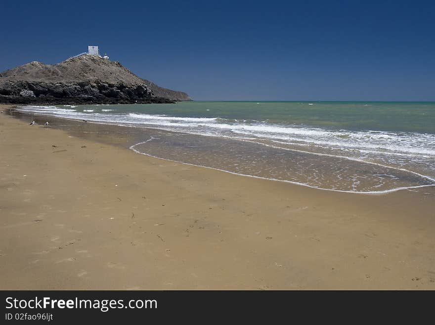 Beach in San Felipe