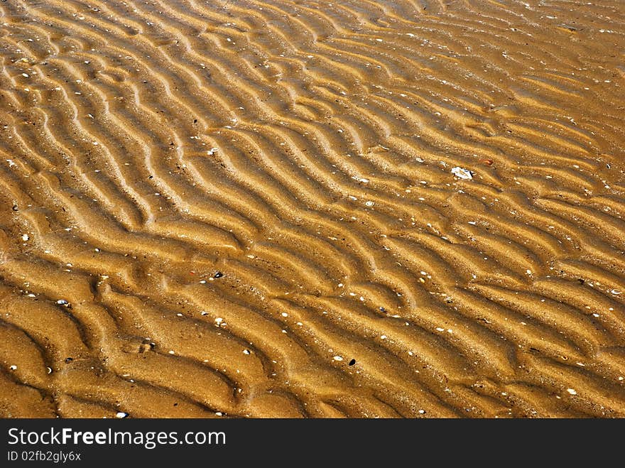 Waves On The Sand