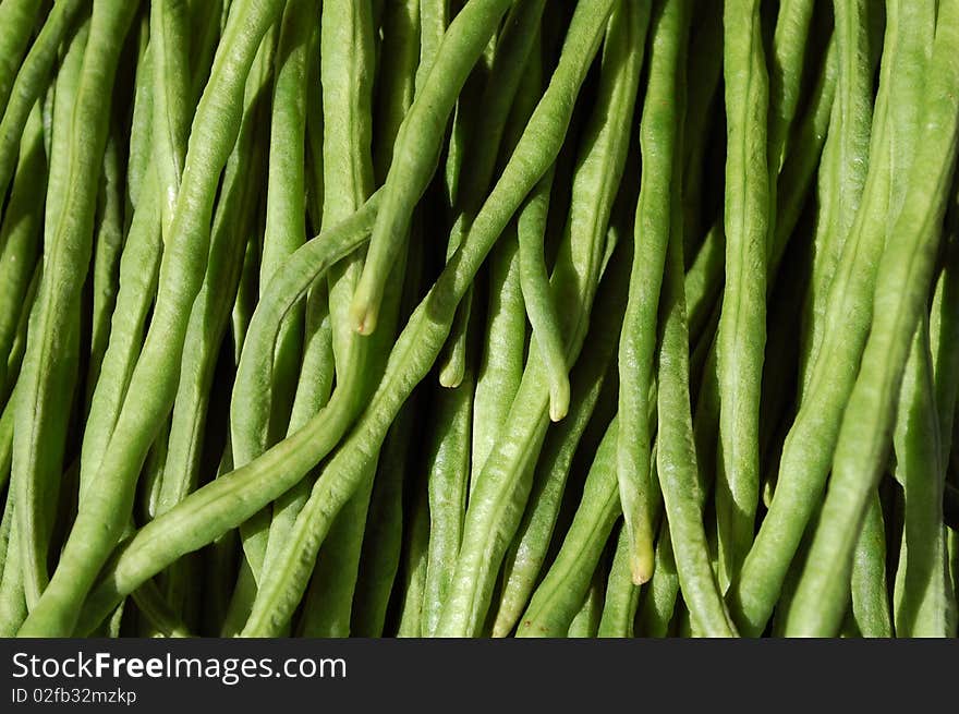 Green vegetables from South America