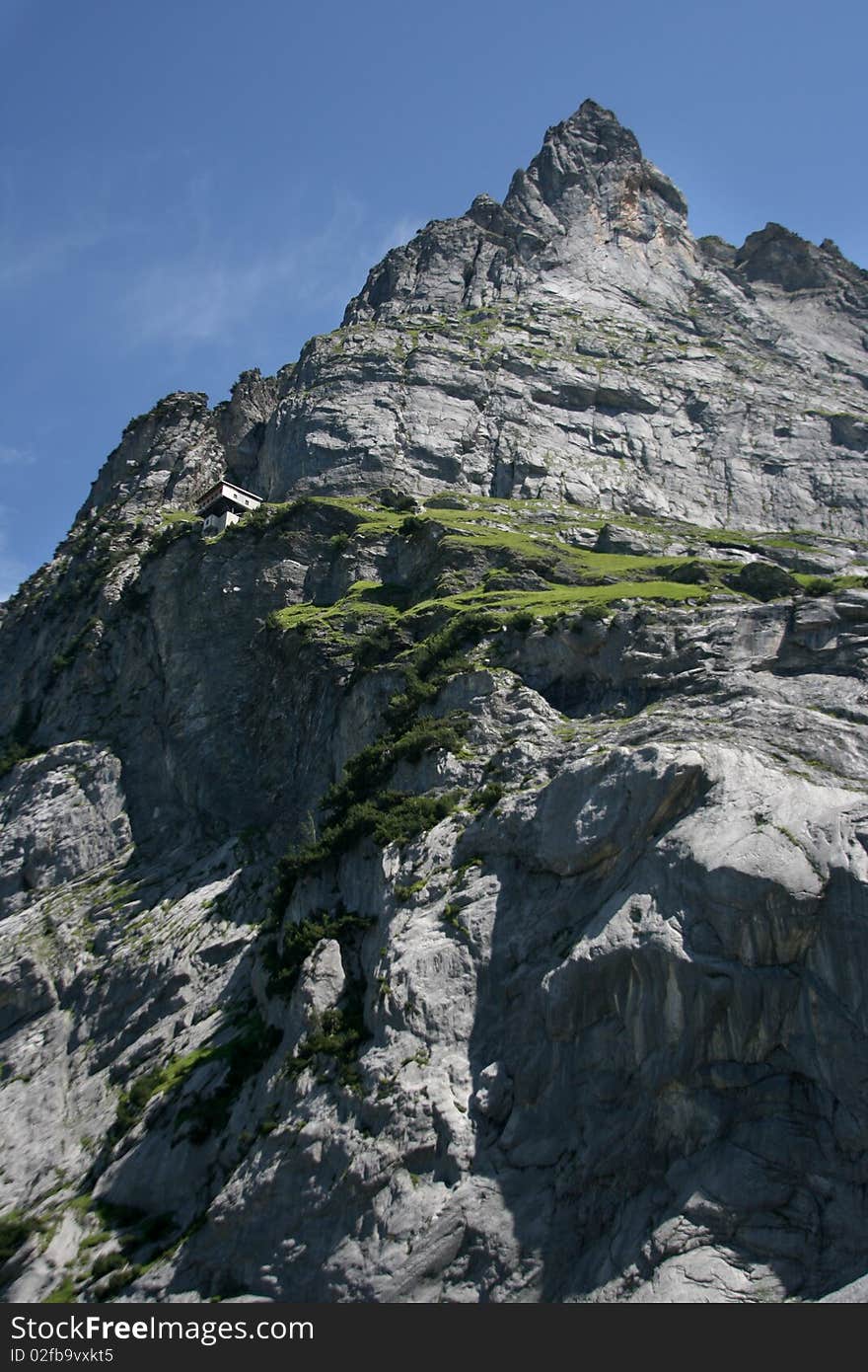 Switzerland Alps on the Grindelwald Glacier