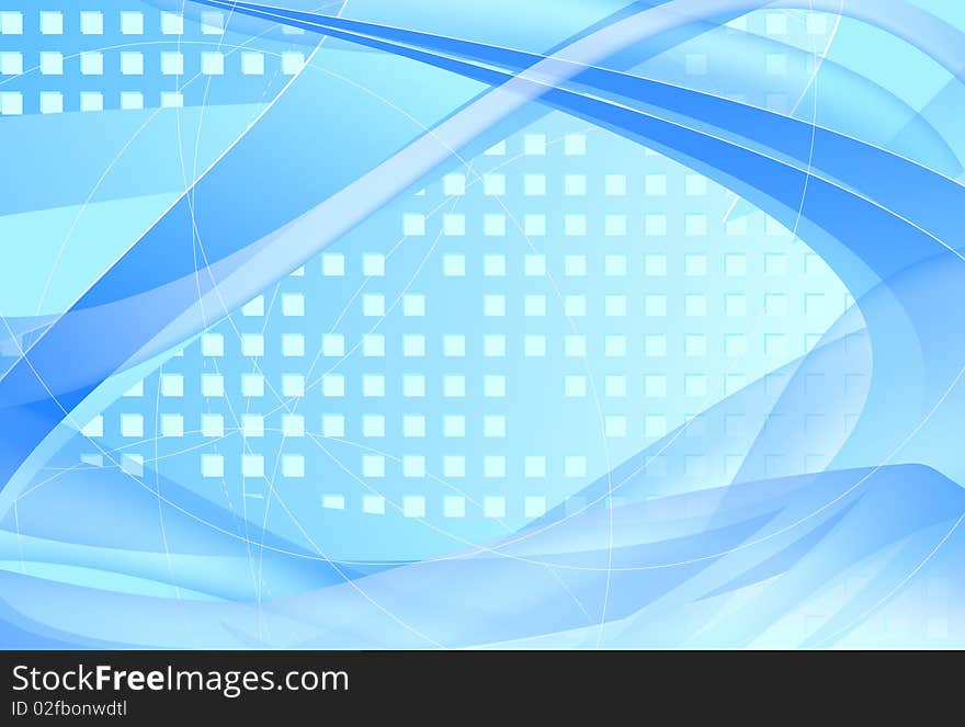 Abstract blue modern tehno background. Abstract blue modern tehno background