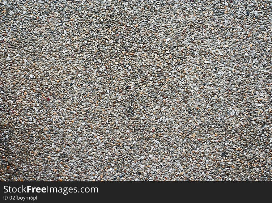 Wash gravel useful material for construction. photo taken on 01/04/10.