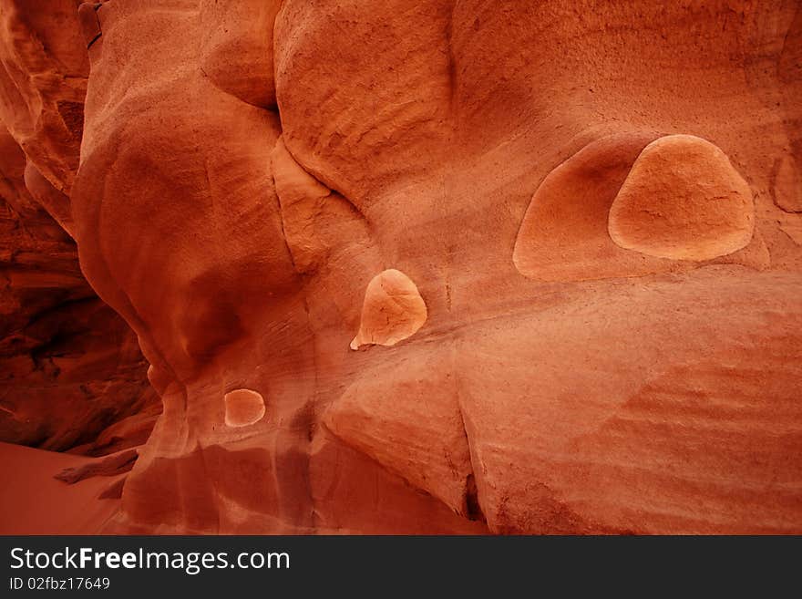 Desert Wadi Rum in Jordan