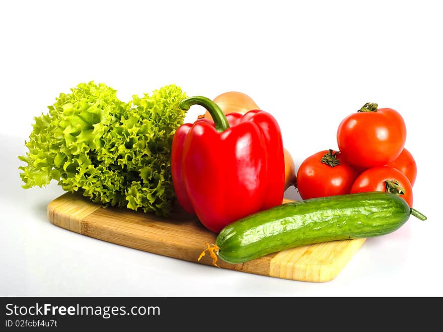 Vegetables in kitchen