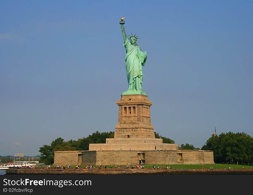 Statue of Liberty, symbol of U.S. independence. Statue of Liberty, symbol of U.S. independence