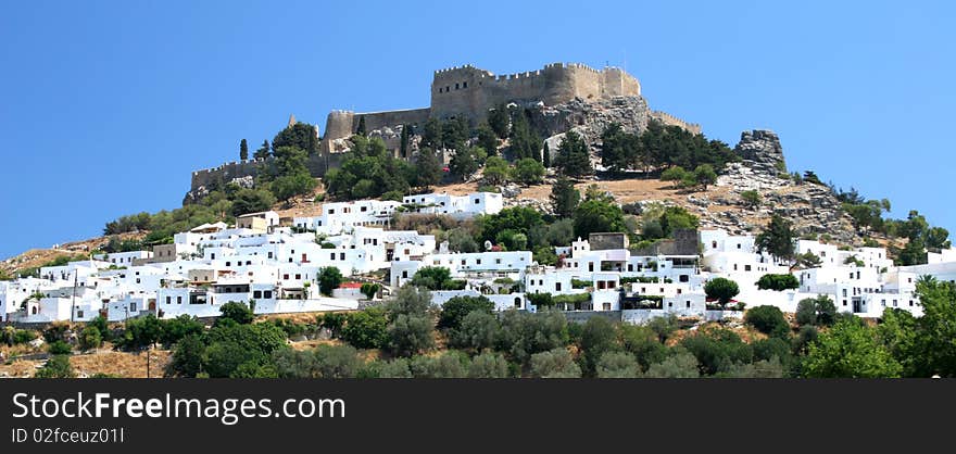 Lindos acropolis