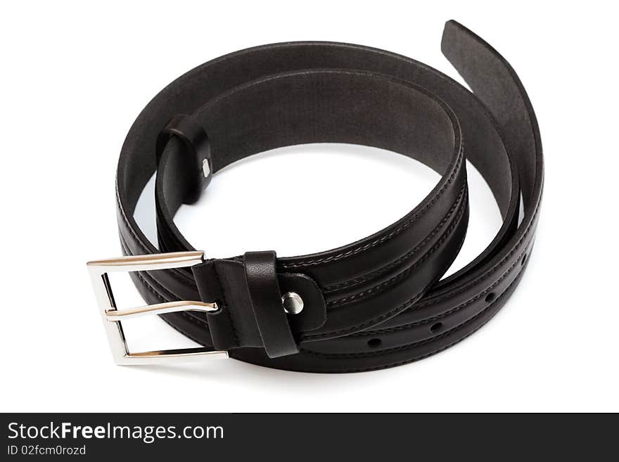 Leather belt