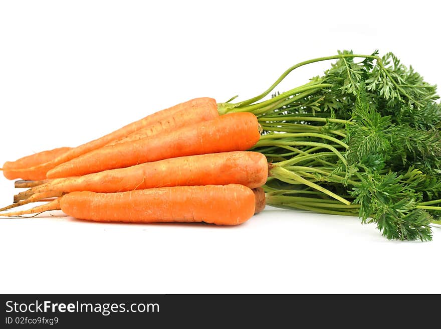 Carrots With Leaves