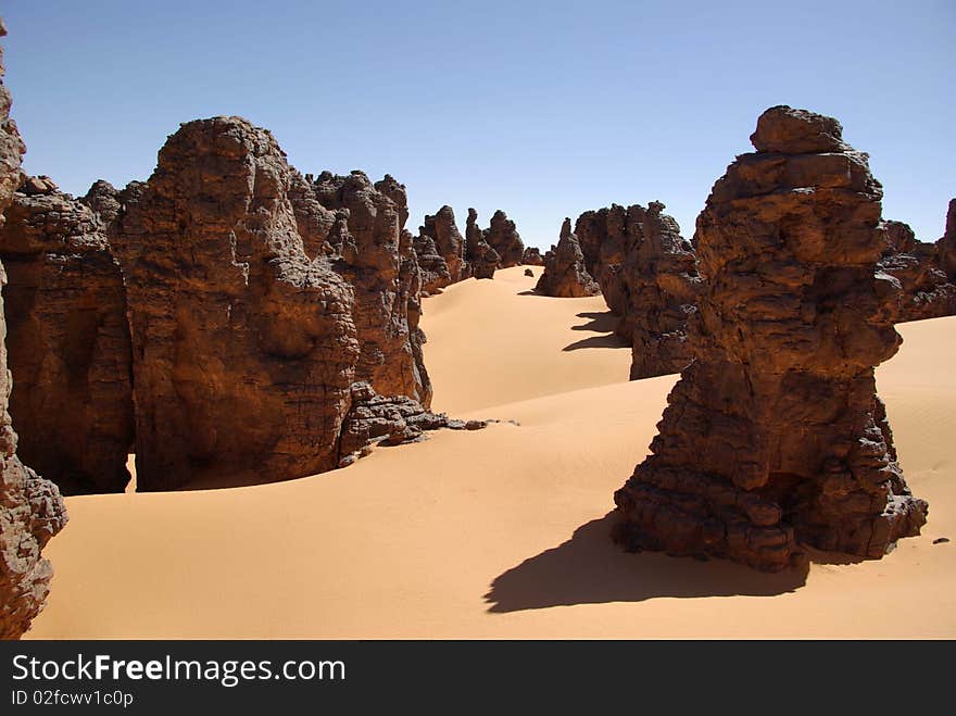 Desert in Libya