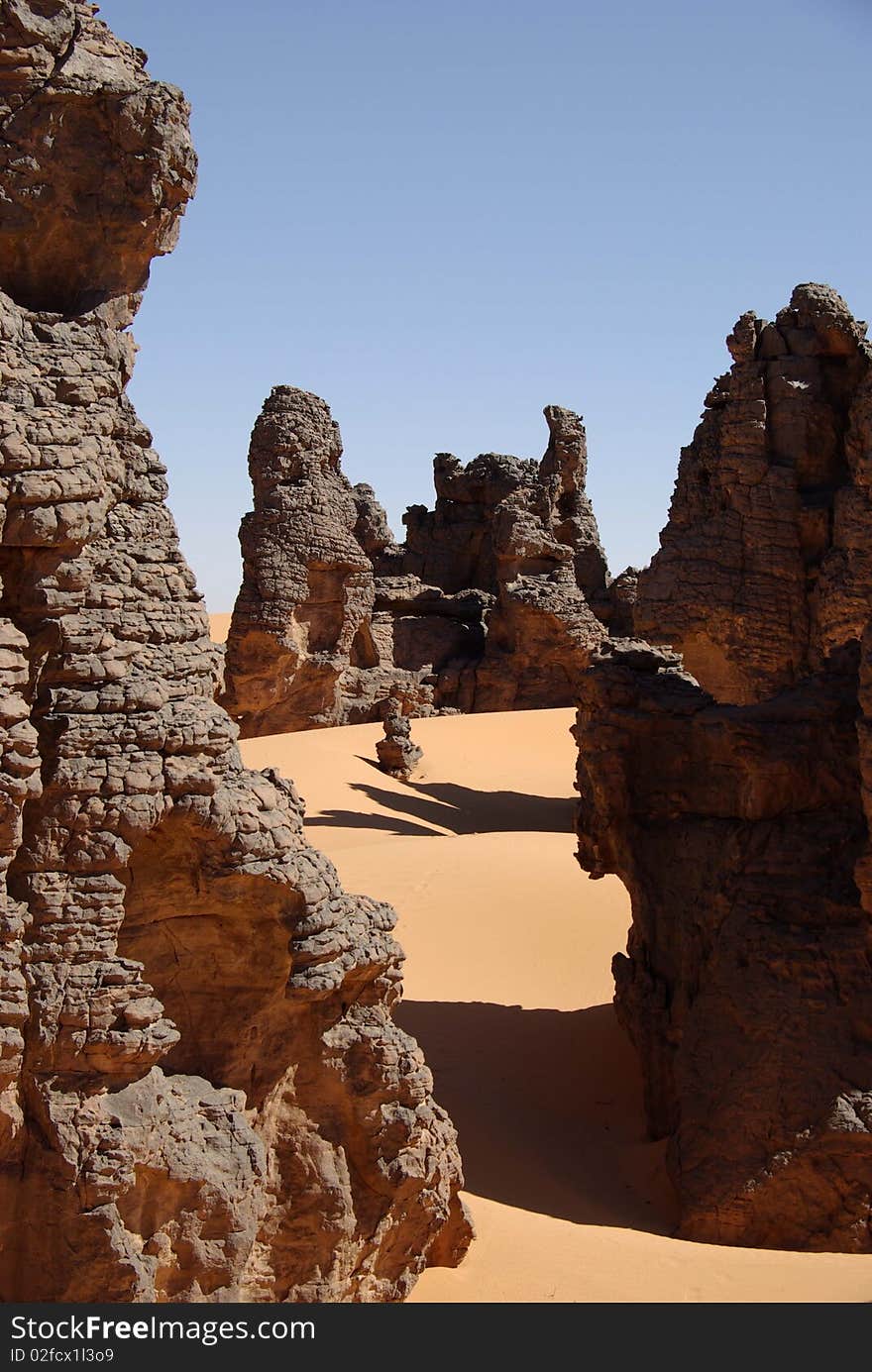 Libyan desert