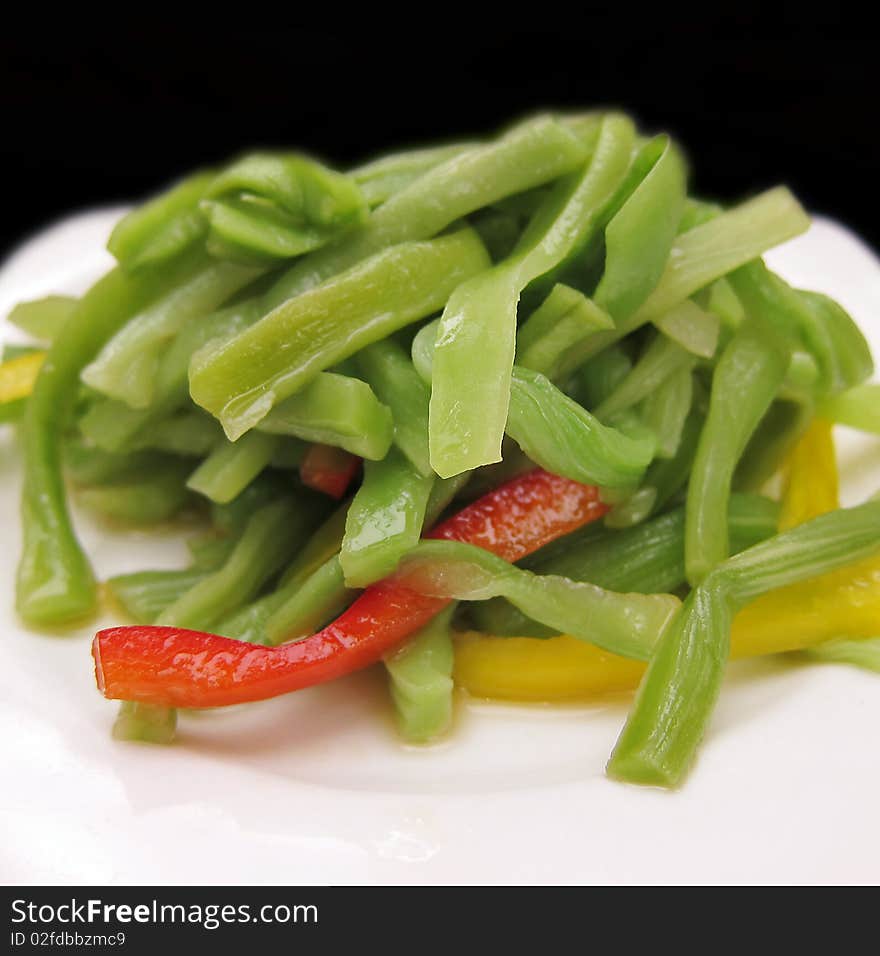 Chinese Food. Stir Fried Vegetables