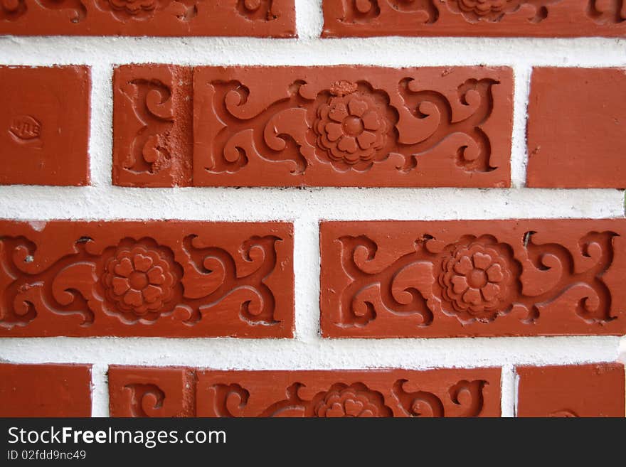 Floor brick for grunge home