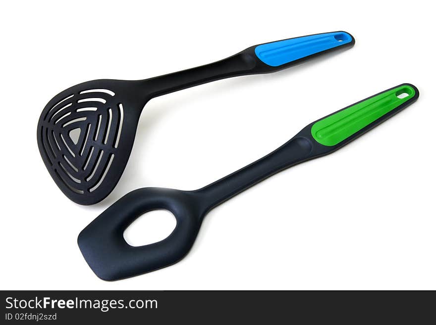 Plastic spoons