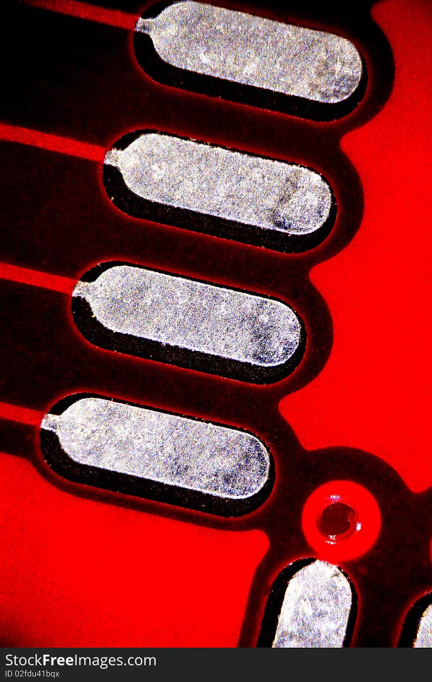 Electronic components taken with compound microscope. Magnification 20X. Vivid colours can be seen. Electronic components taken with compound microscope. Magnification 20X. Vivid colours can be seen