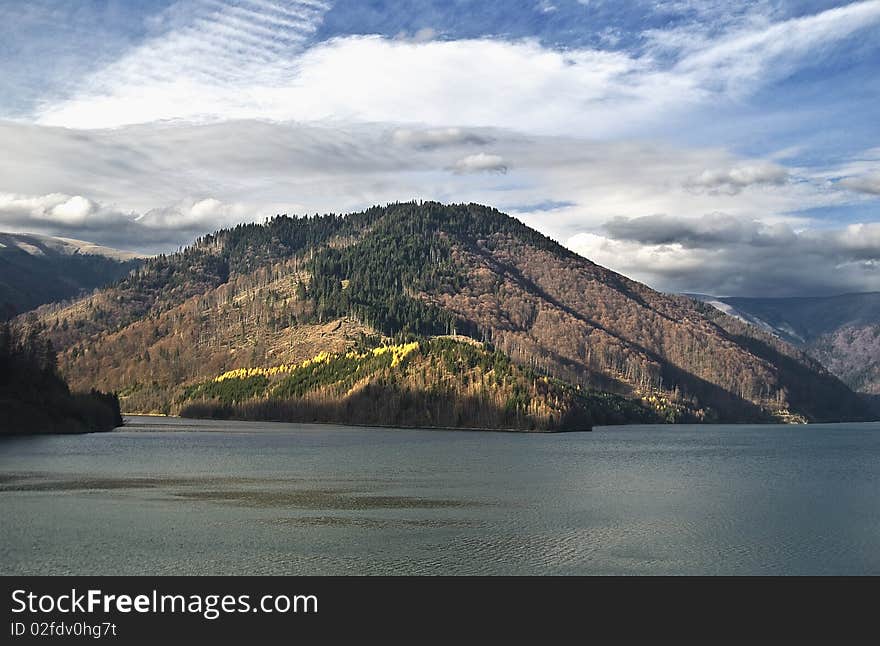 Lake And Mountain