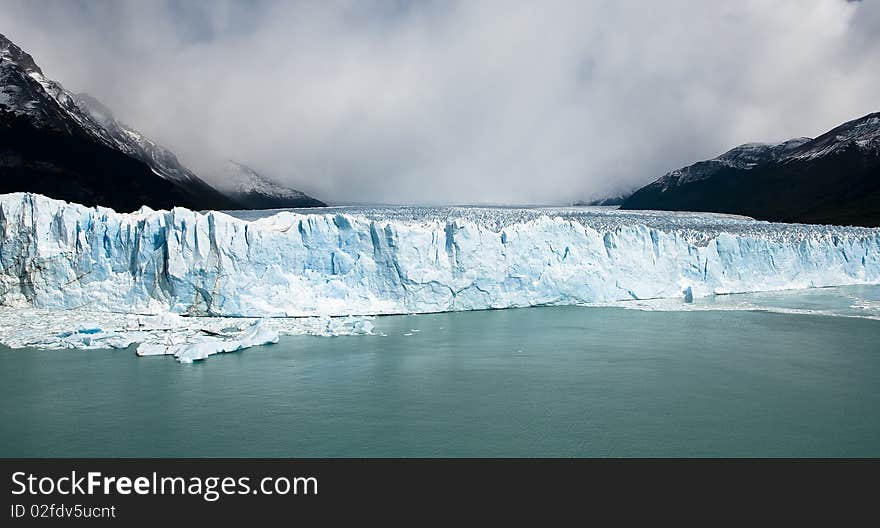 Glacier perito moreno in argentina