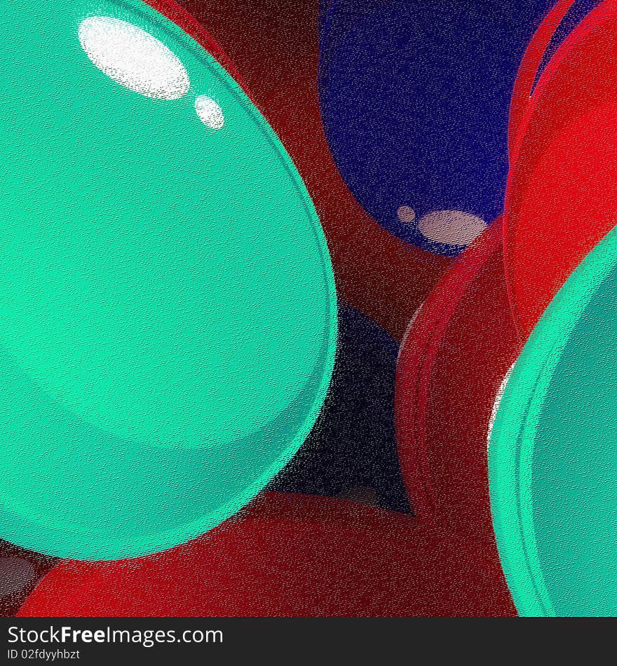 Colored ball