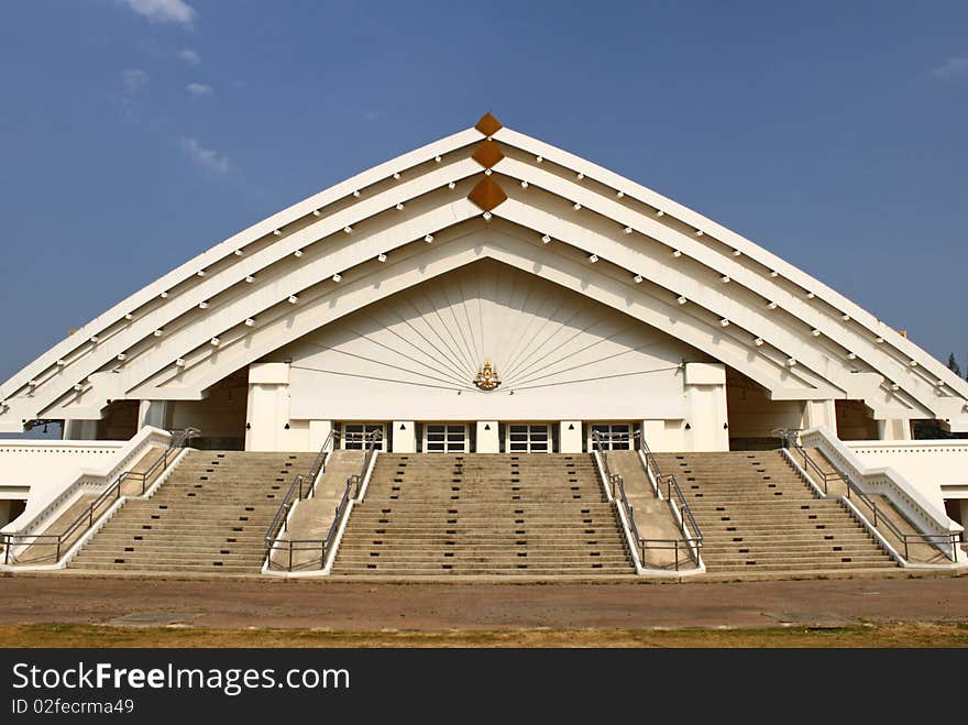 Ganjanaphisek hall at khon kaen