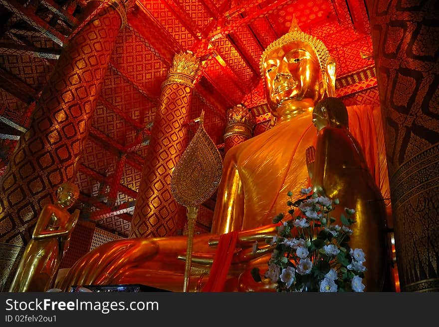 Buddha Symbol, Watphananchoeng, Thailand