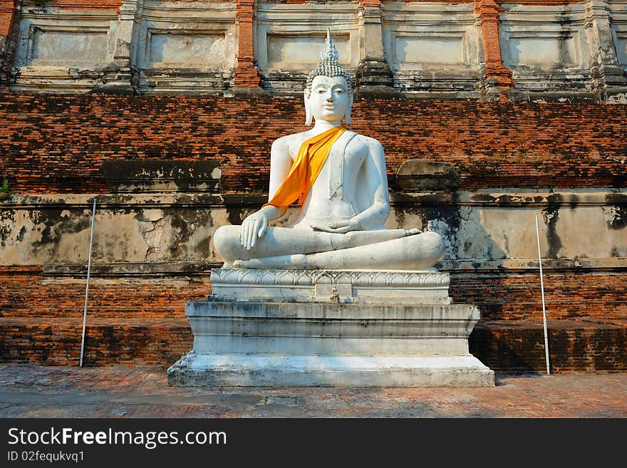 Buddha Symbol, Watyaichaimongkol, Thailand