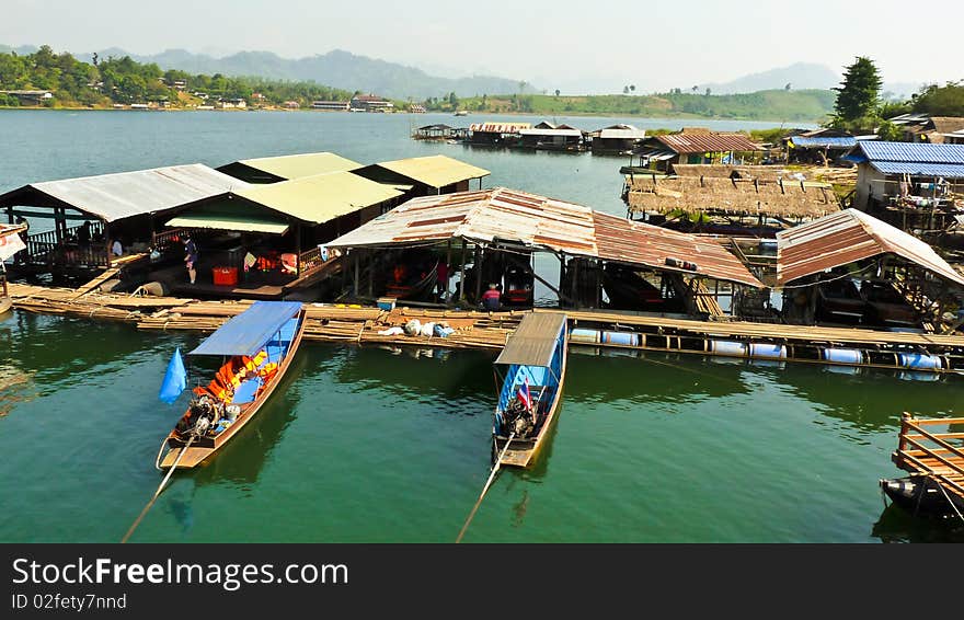 Home of many people on the river. Home of many people on the river