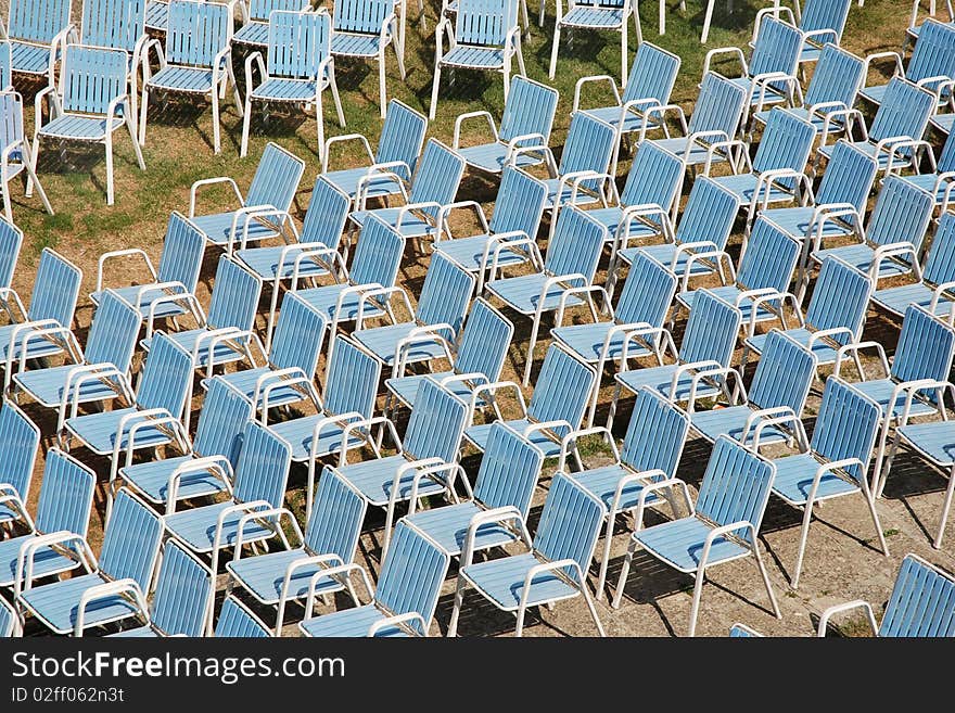 Empty chairs