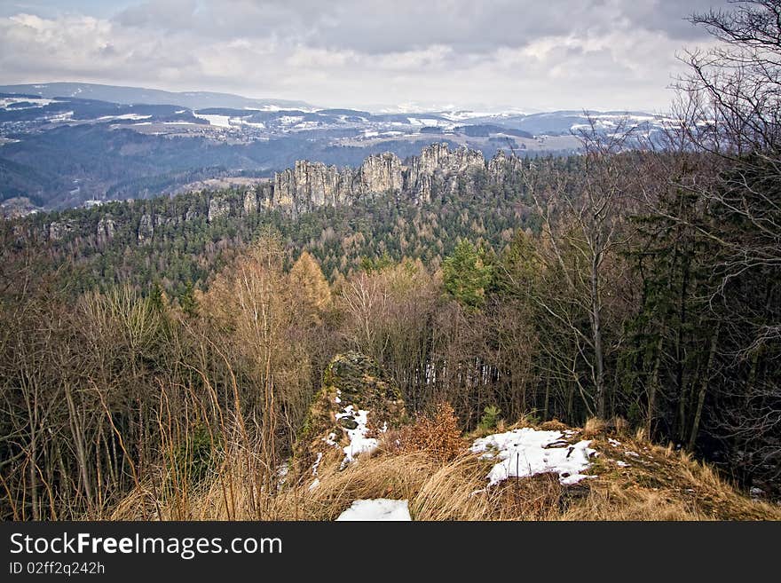 Landscape and rockies