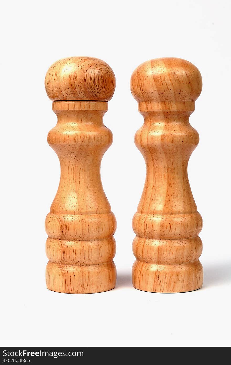 Two wooden figures