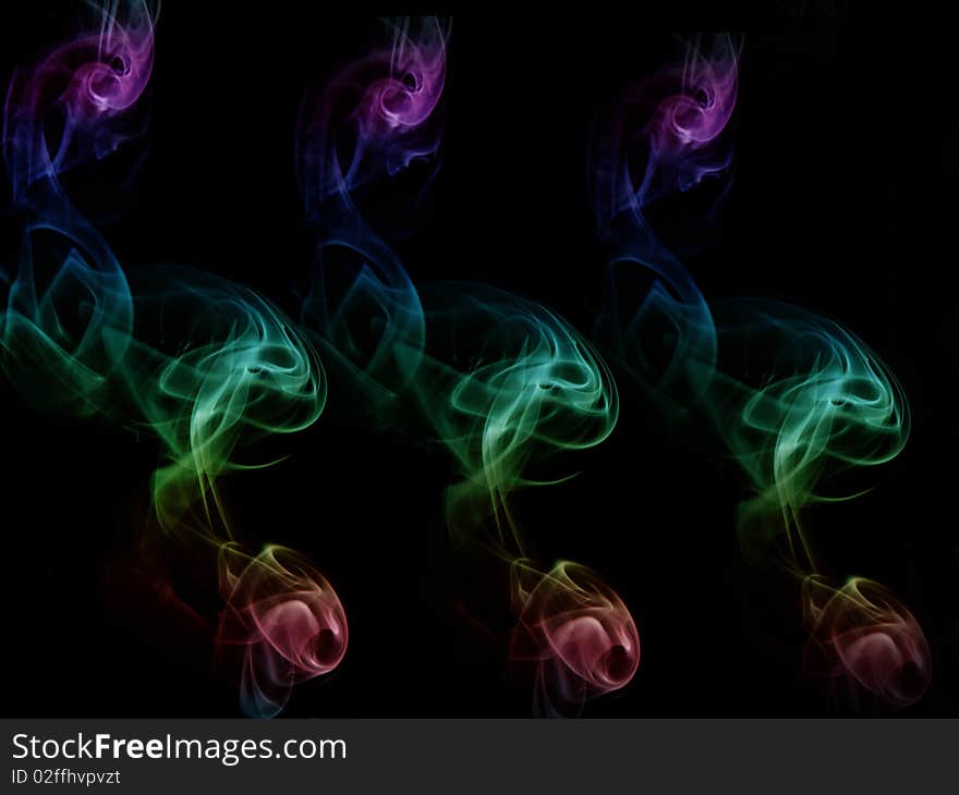 Smoke Swirling