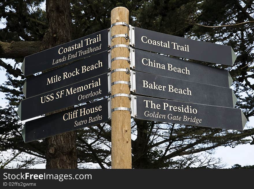 Directional signpost