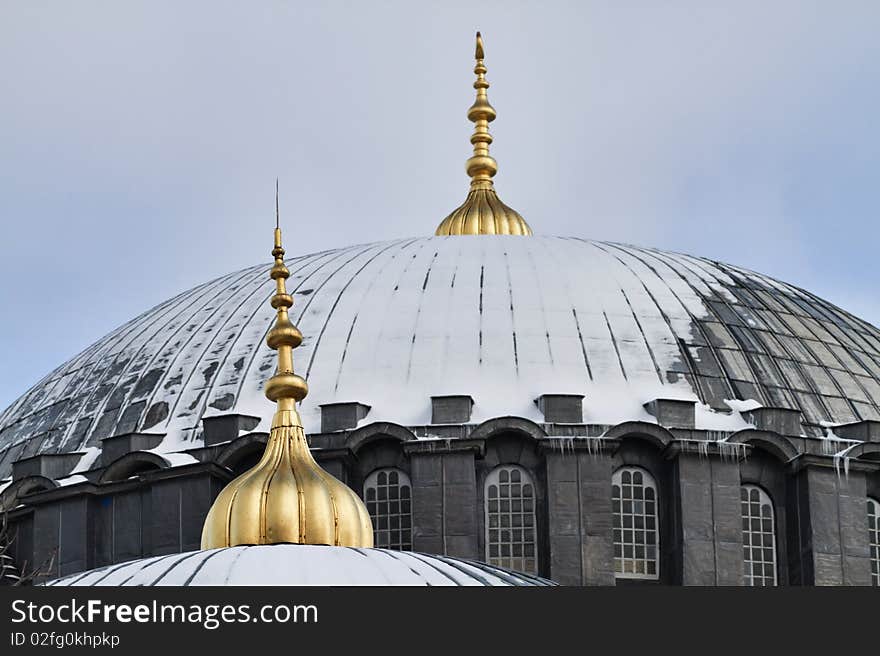 Turkey, Istanbul, St. Sophia Cathedral (built in the 4th century by Costantine the Great and reconstructed in the 6th century by Justinian