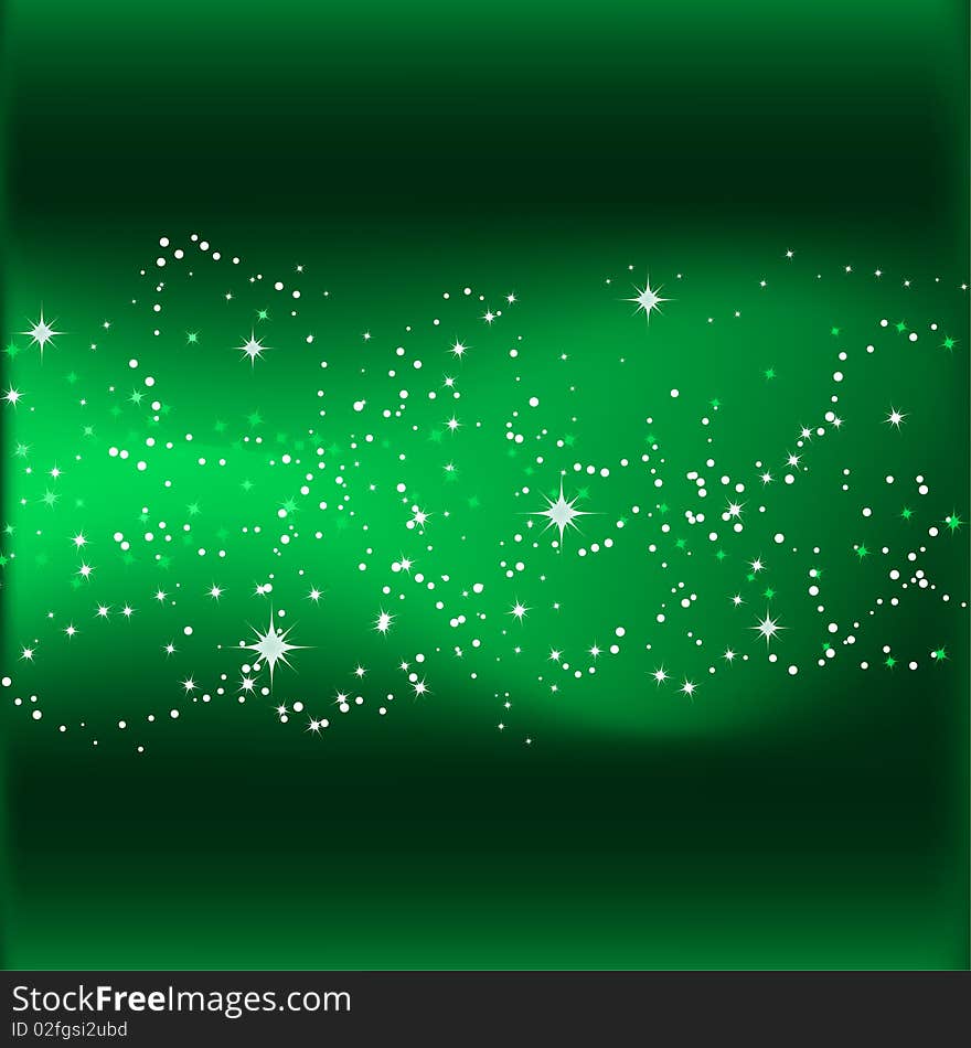 Abstract Background With Stars