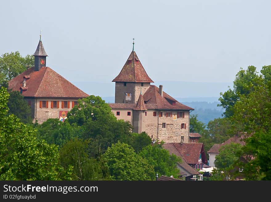 Kyburg castle near Zurich (Switzerland)