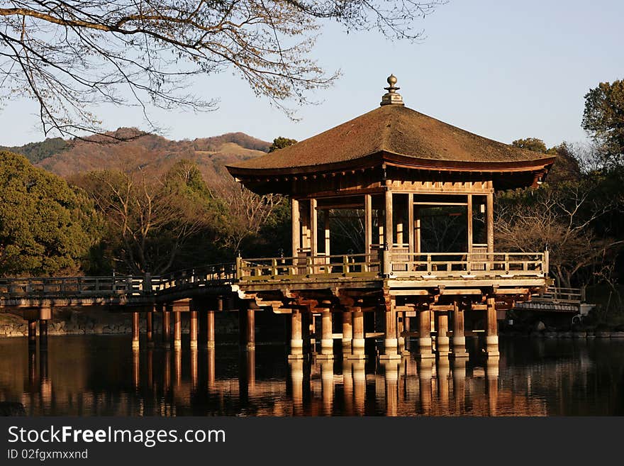 Pavilion On A Lake