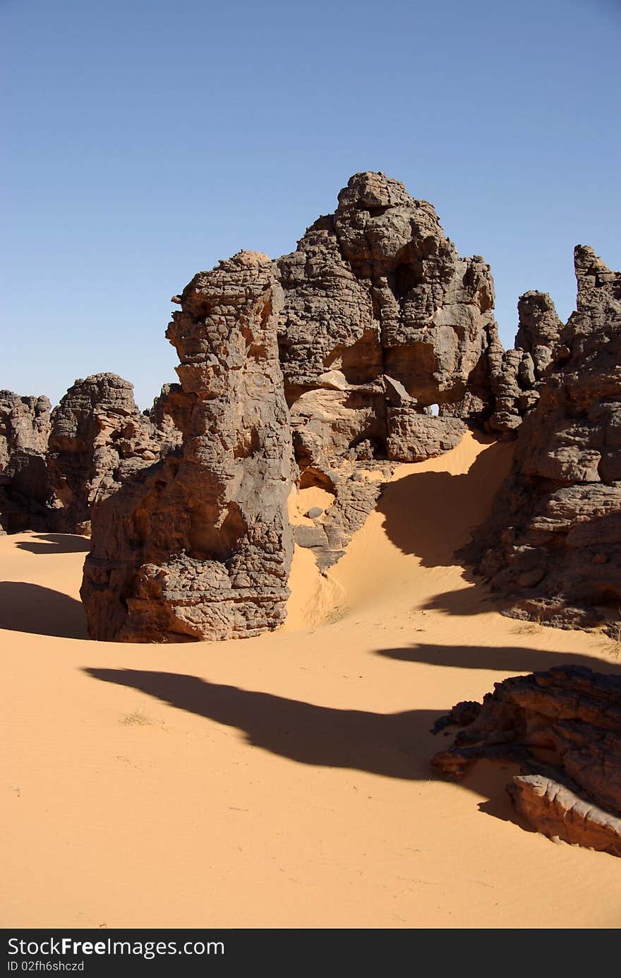 Rocks in Libya