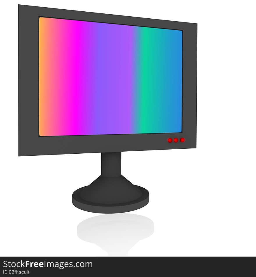 Color screen 3d