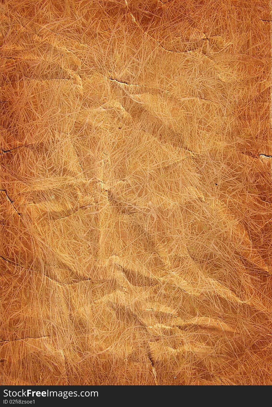 Crumpled paper, may be used as background. Crumpled paper, may be used as background