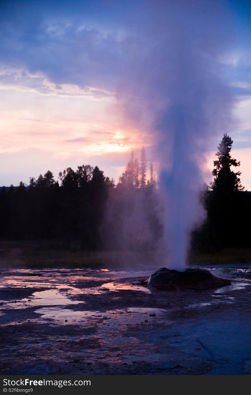 Great Fountain Eruption