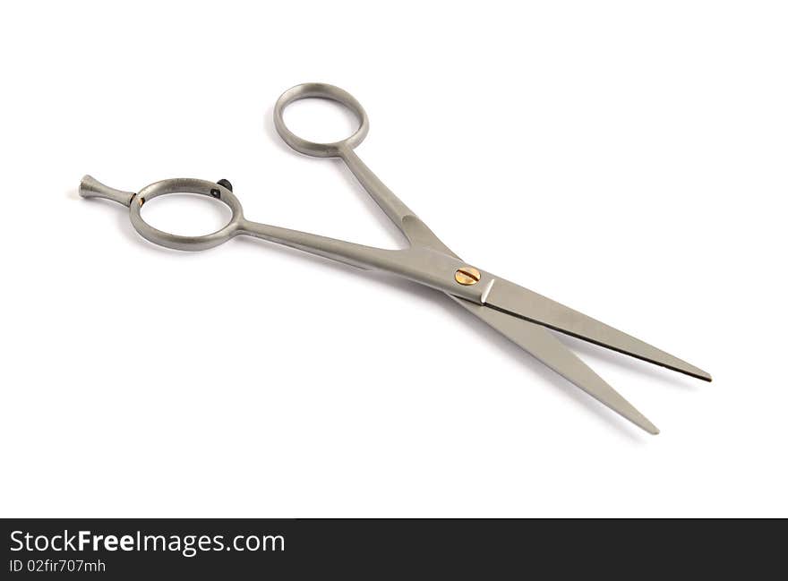 Scissors isolated on white background