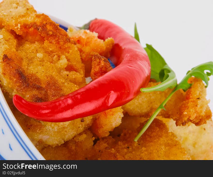 Baked Shrimp In A Bowl