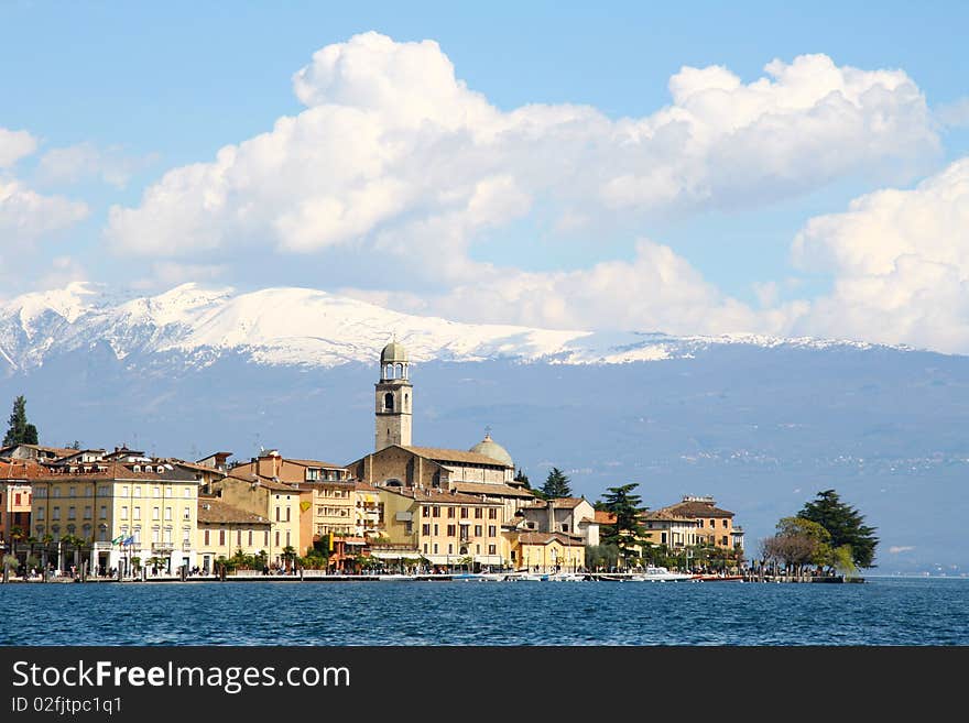 Salo that located on the Garda Lake in Italy