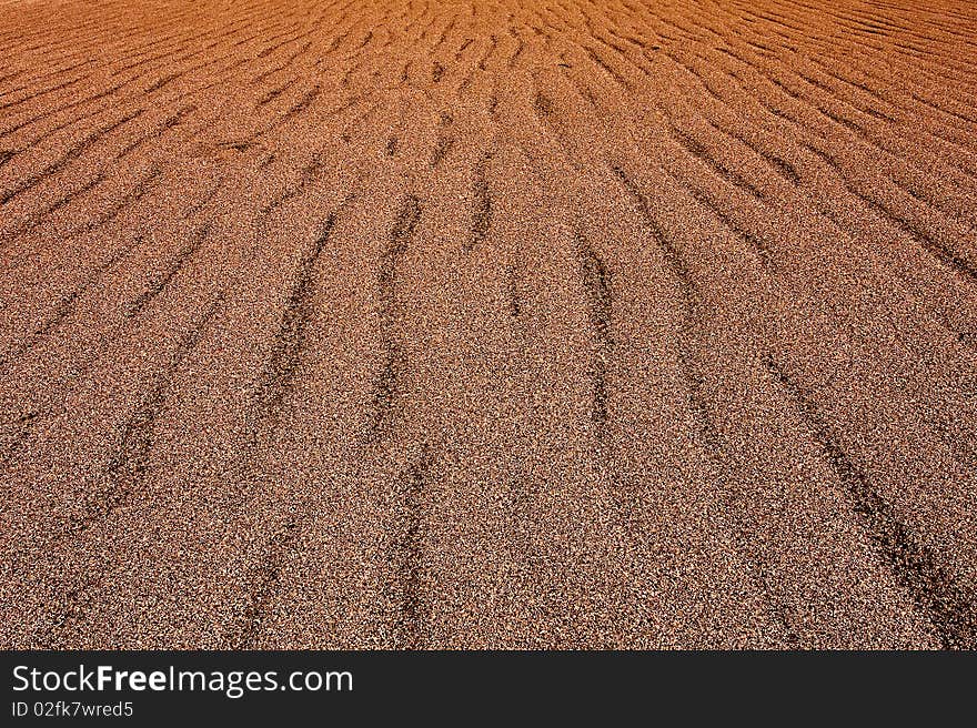 Landscape texture of sand texture