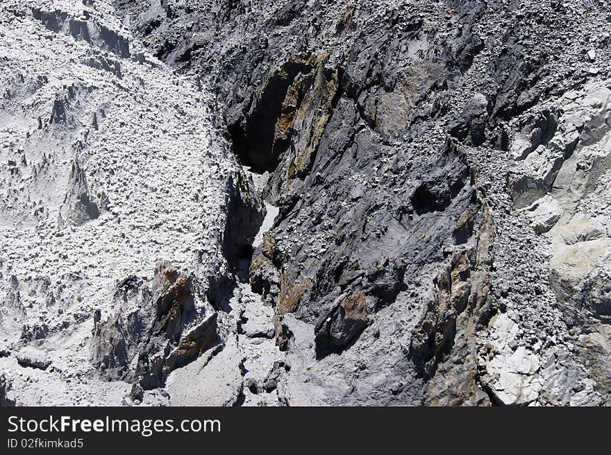 Rocky mountains, precipices and canyons. Rocky mountains, precipices and canyons.