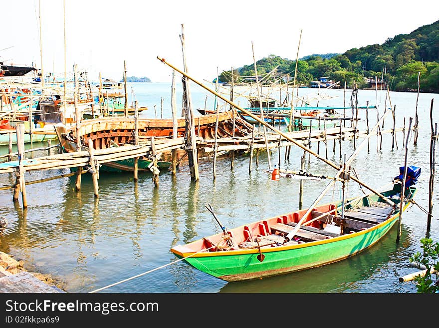 Fishing boat in Thailand