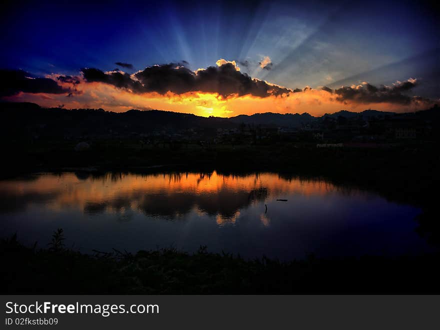 Valley Sunset