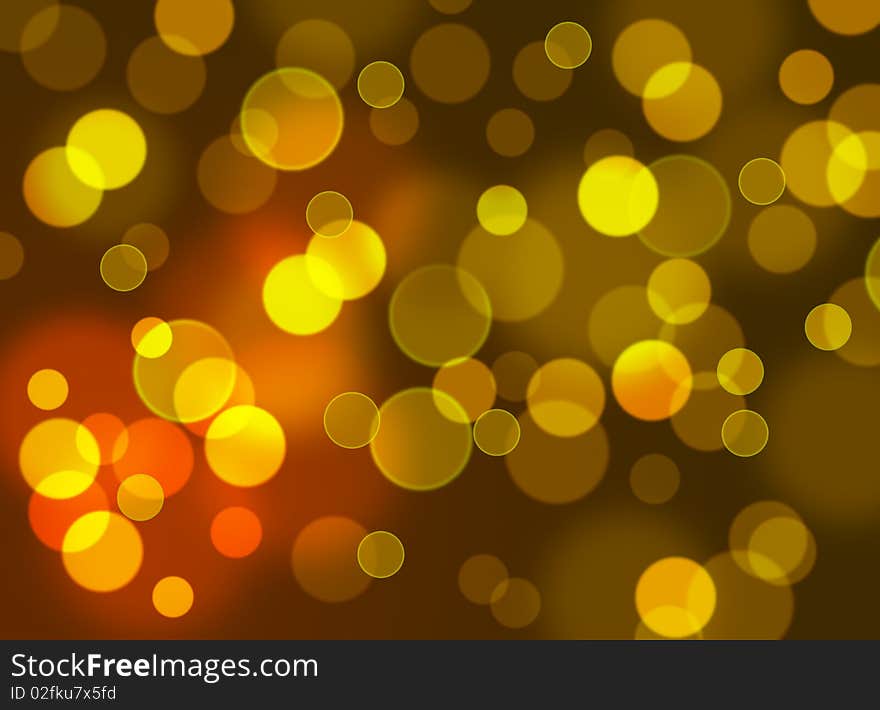 Abstract background with bokeh effect