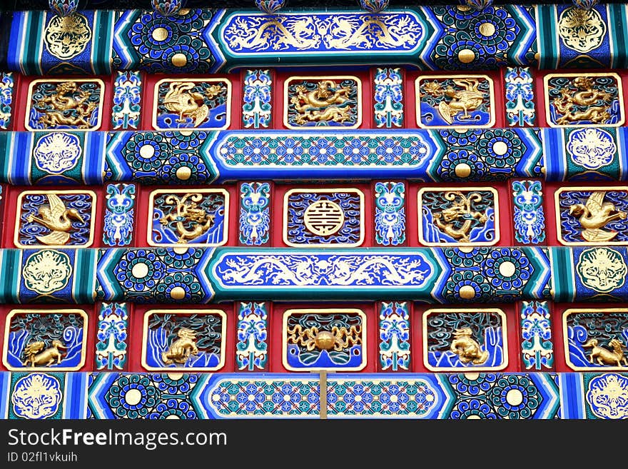 Detail Patterns Of The Decorated Archway