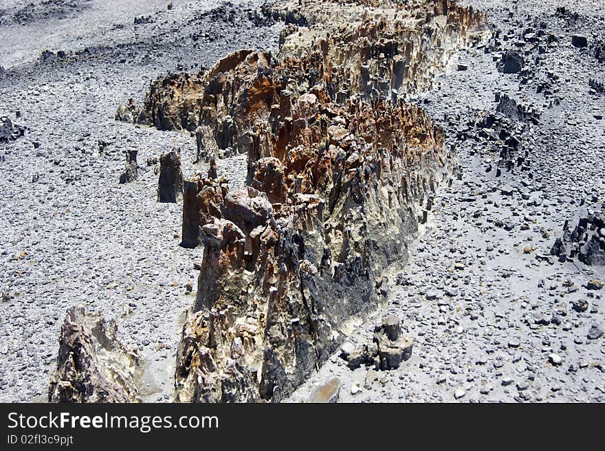 Rocky mountains, precipices and canyons. Rocky mountains, precipices and canyons.